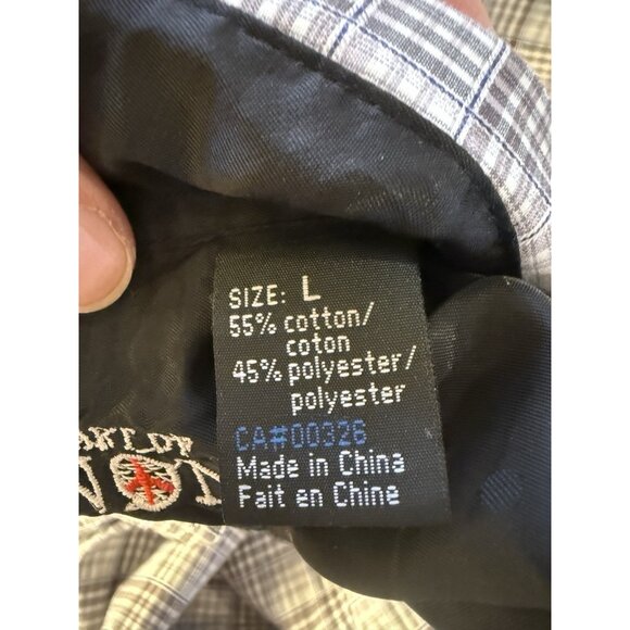 John Lennon Yoko Ono 2009 Men’s L Flip Cuff Dress Shirt Long Sleeve - Picture 7 of 11